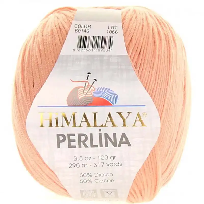 Himalaya Příze Perlina 146 sv.lososová