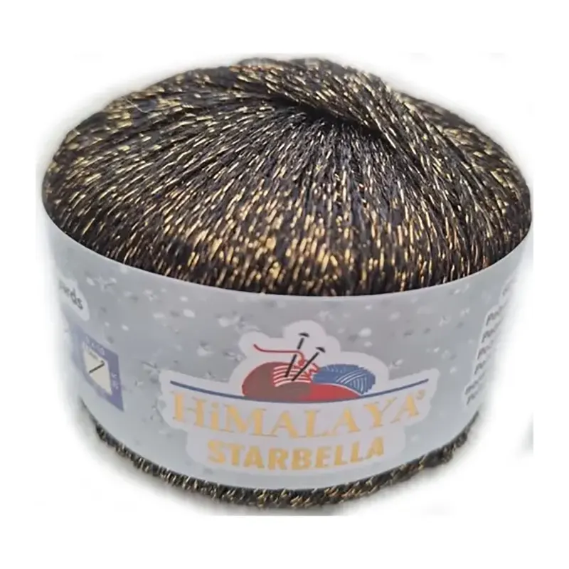 Himalaya Příze Starbella - 13 černo-zlatá