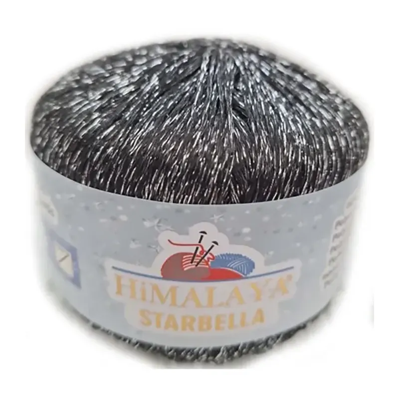 Himalaya Příze Starbella - 14 černo-stříbrná