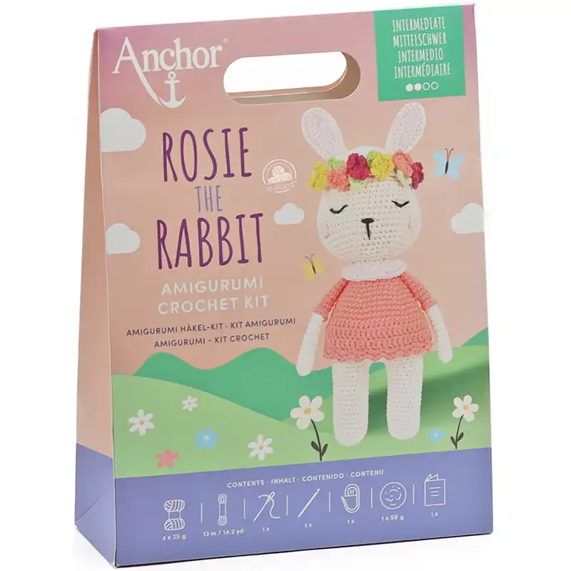 Kompletní sada na háčkování králíček Rosie
