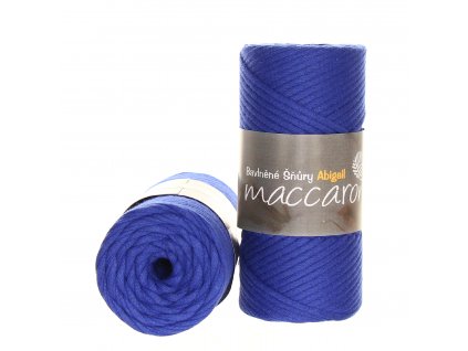 Maccaroni Abigail 3 mm královská modř