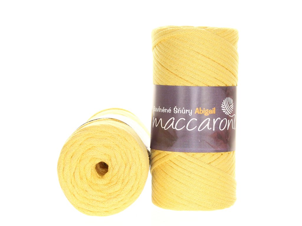 Maccaroni Abigail 3 mm vanilková