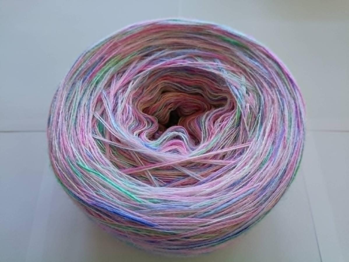 Merino Něžná 2-nitka 1000m s akrylovou nitkou