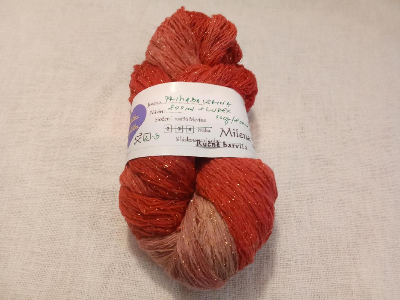 Merino Primabalerina s lurexem