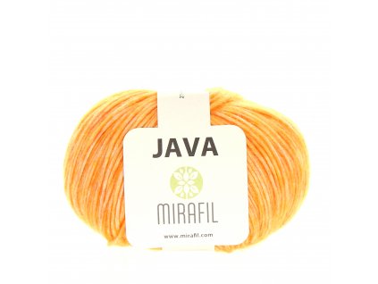 Mirafil Java oranžová melange 071