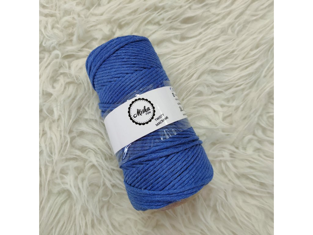 Mishastyle Twisty macramé 3mm jeans