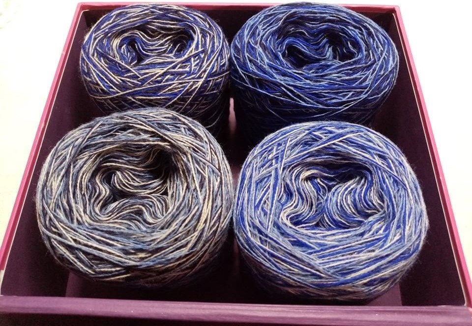 Modroočko merino 3-nitka 4x300m