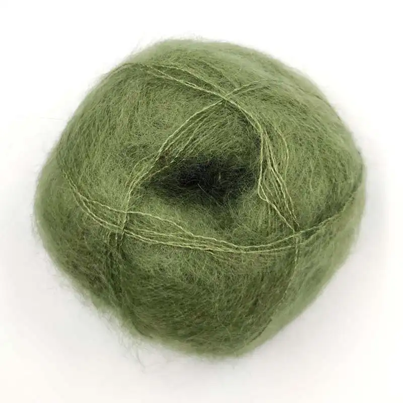 Mohair by Canard Brushed Lace Olivová 3028
