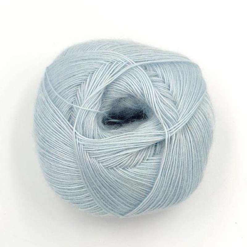 Mohair by Canard Single Kid Mohair Ledová modrá 1160