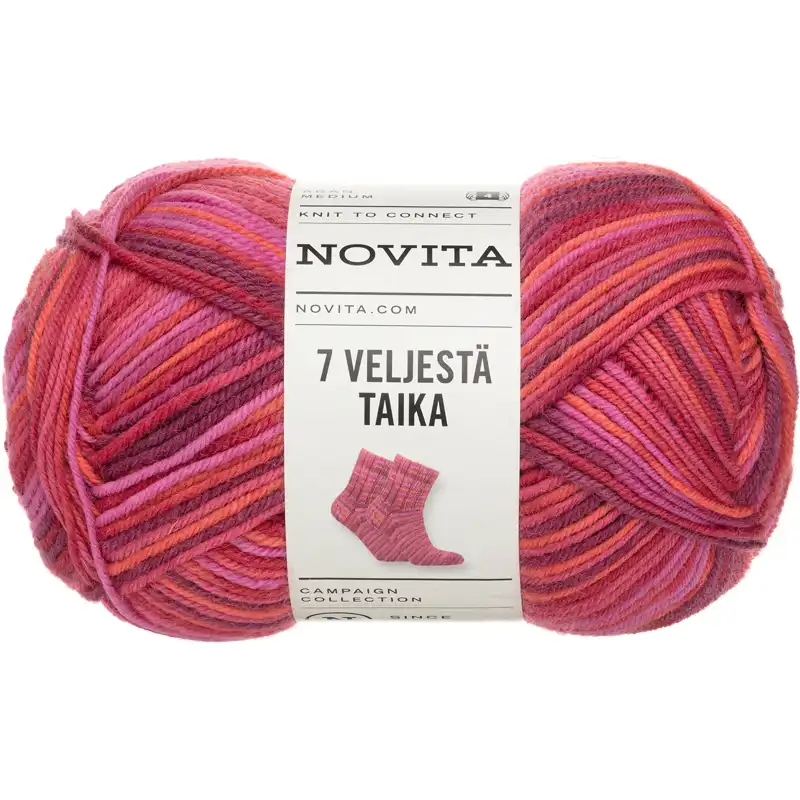 Novita 7 Brothers Taika 855 Růžová