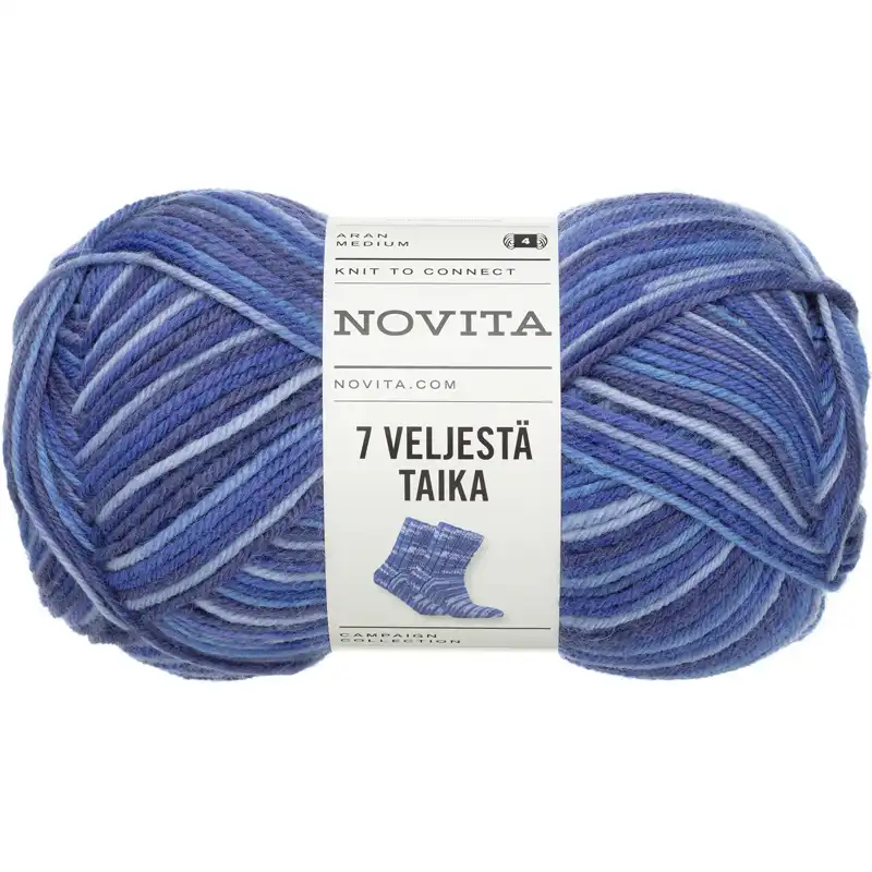 Novita 7 Brothers Taika 8621 Modrá