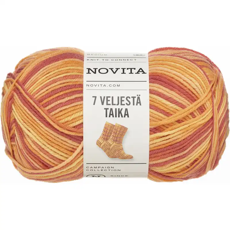 Novita 7 Brothers Taika 8641 Meruňková