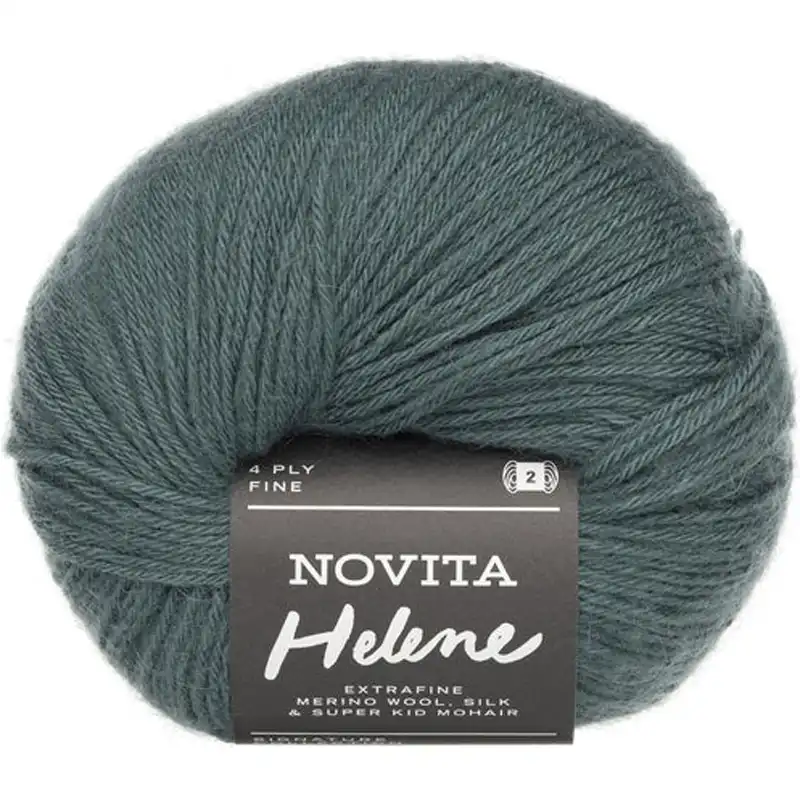 Novita Helene 3661 Zelenošedá