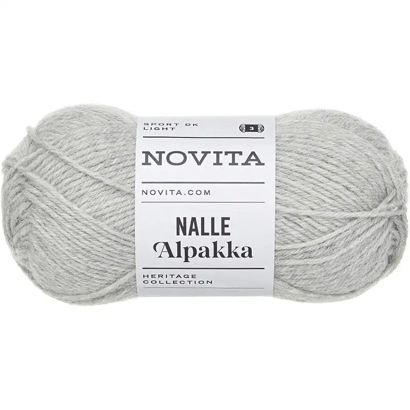 Novita Nalle Alpakka 47 Světle šedá