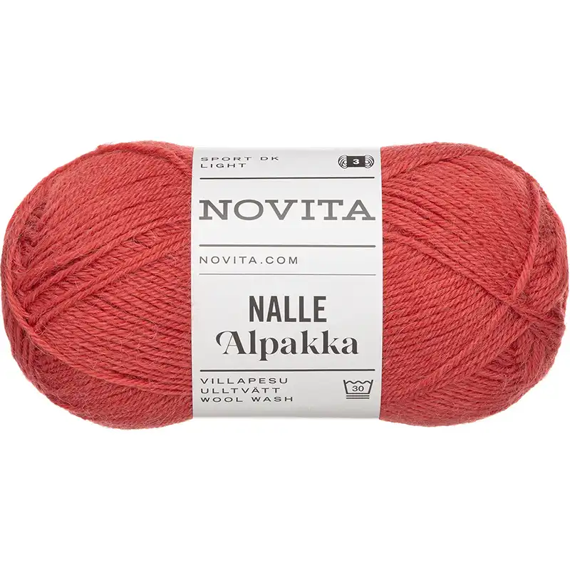 Novita Nalle Alpakka 5311 Červená