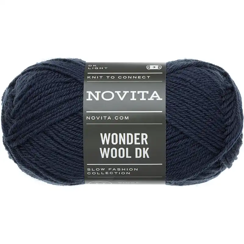 Novita Wonder Wool DK 163 Noční modrá