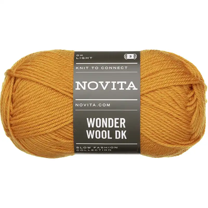 Novita Wonder Wool DK 283 Hořčicová