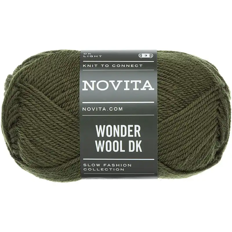 Novita Wonder Wool DK 392 Khaki