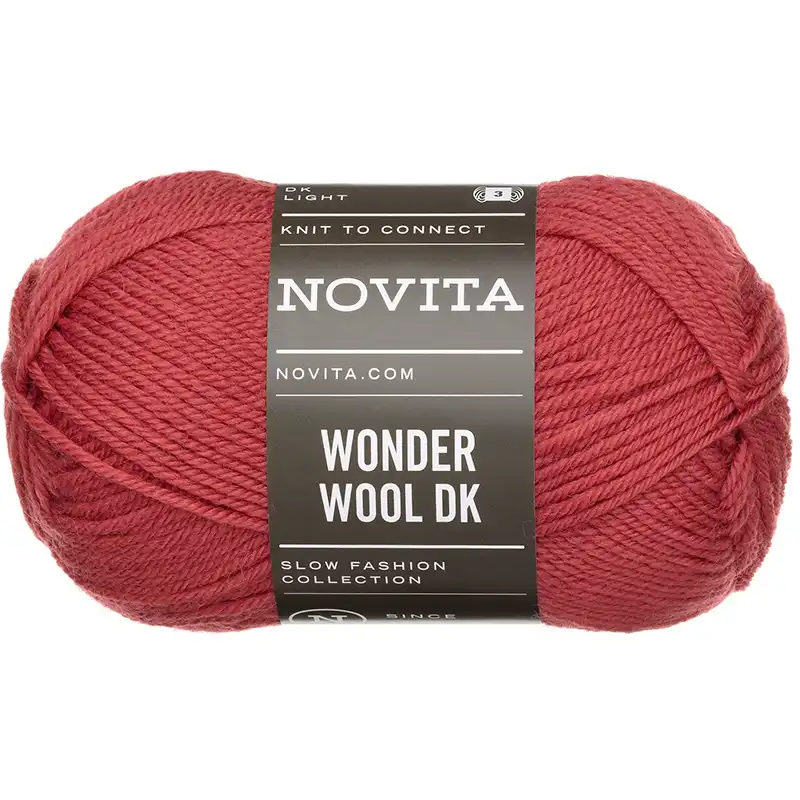 Novita Wonder Wool DK 5471 Červený pepř