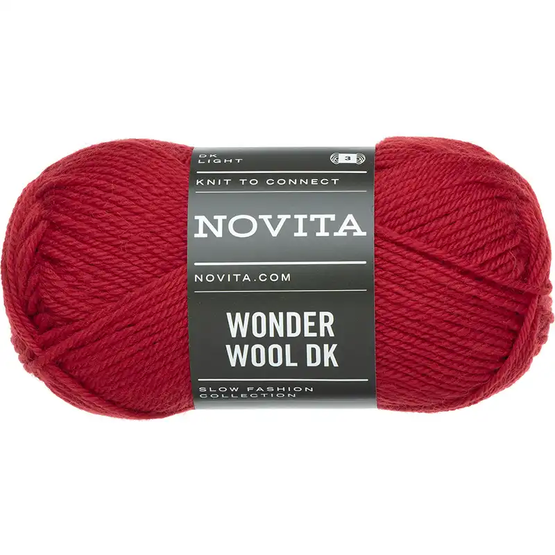Novita Wonder Wool DK 552 Červená