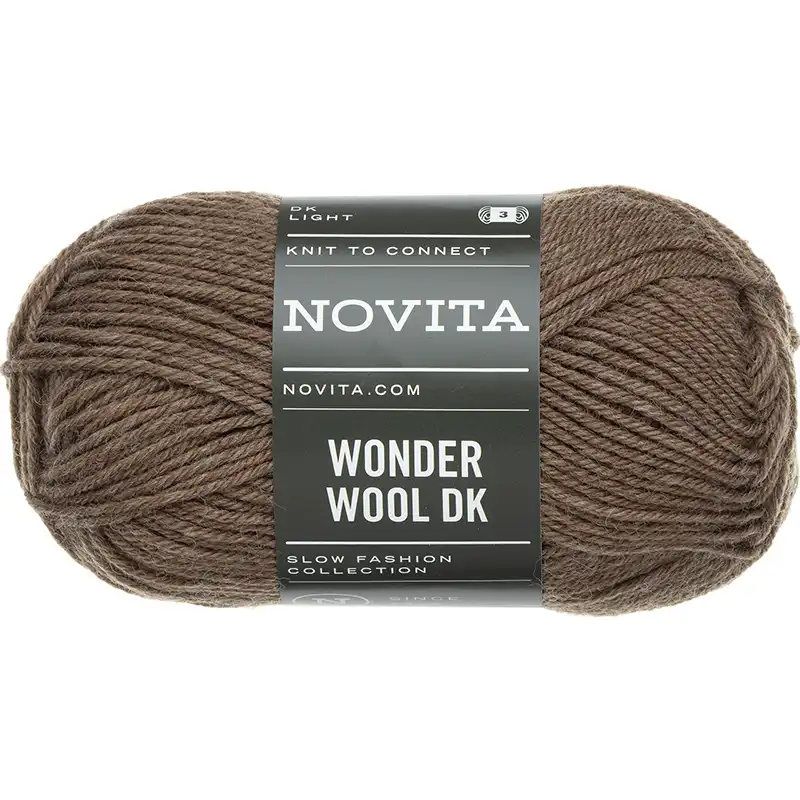 Novita Wonder Wool DK 68 Světle hnědá