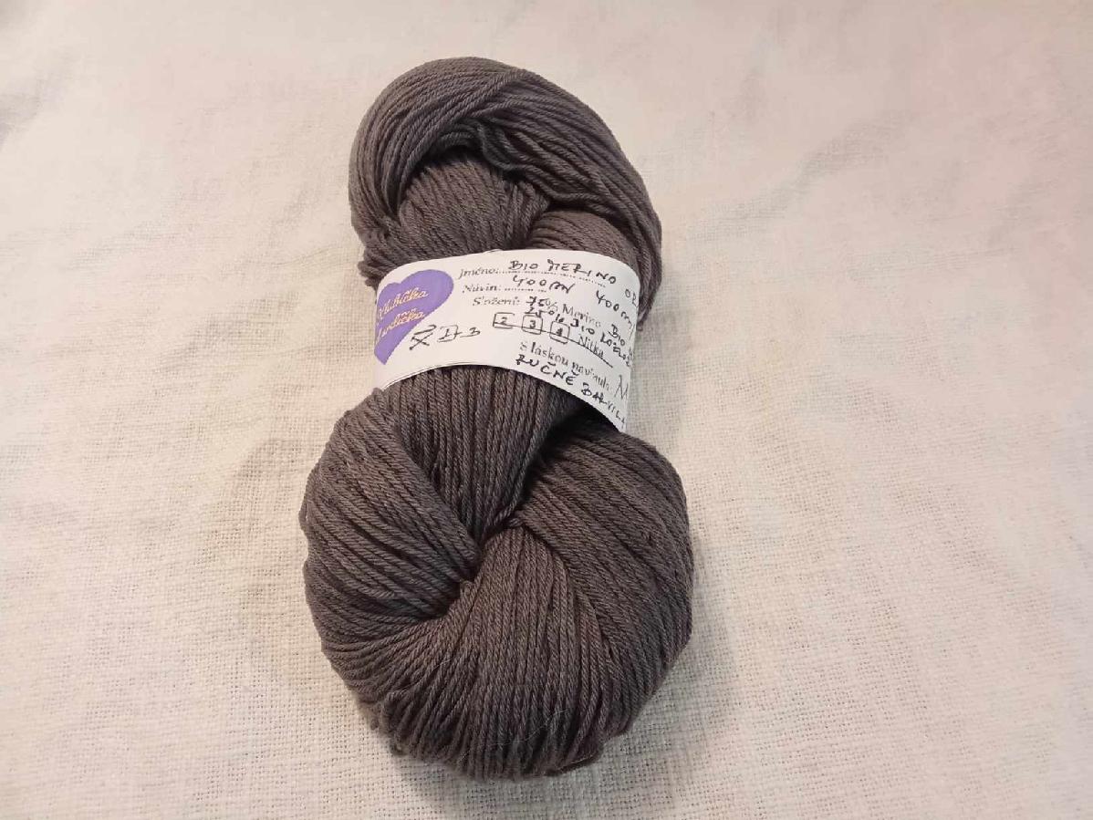 Organic merino Granit