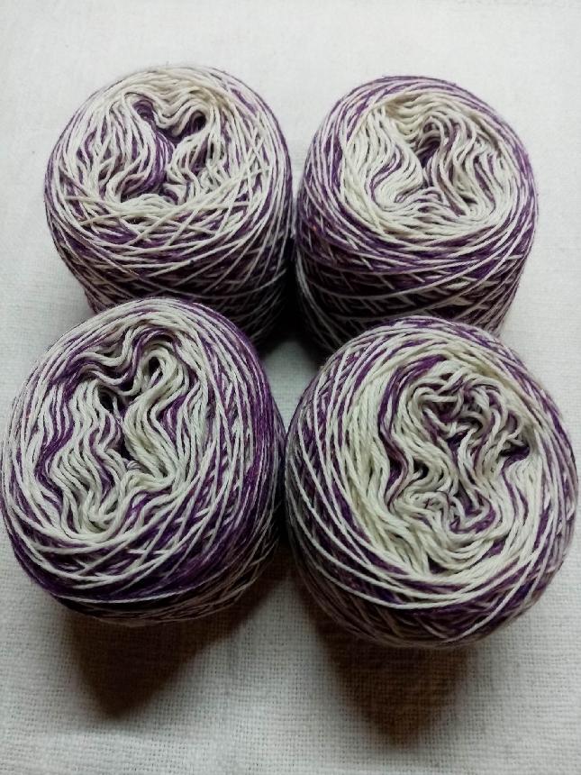 Organic sada 4x200m Natur Lila