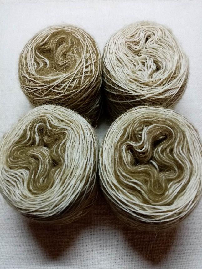 Organic sada 4x200m Natur Pudriges khaki