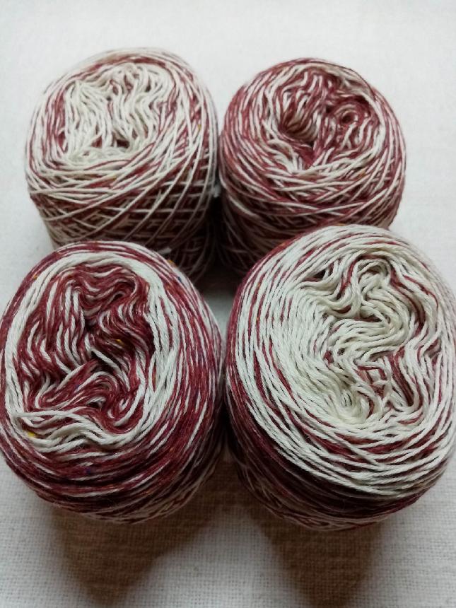 Organic sada 4x200m Natur Red