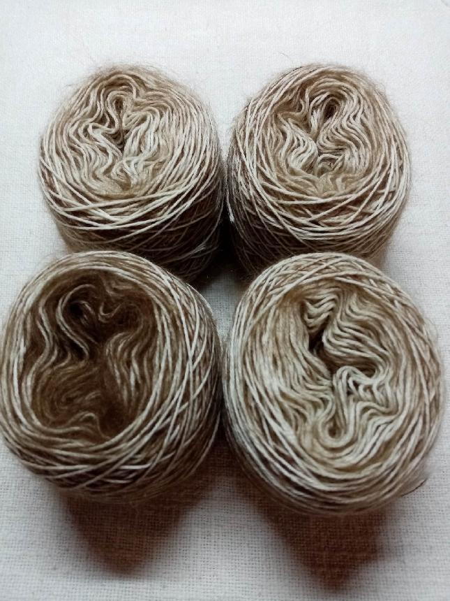 Organic sada 4x200m Natur Rehbraun