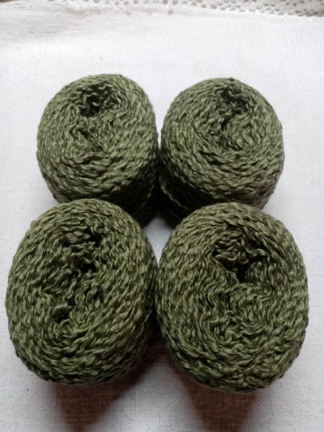 Přírodní směsová bonboniéra Wavy 4x150m Oil Green