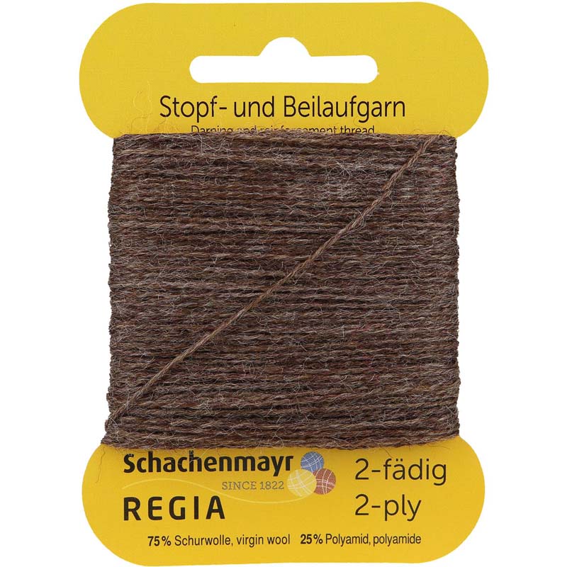 Schachenmayr REGIA Stopf- und Beilaufgarn 2fädig Borke-Meliert