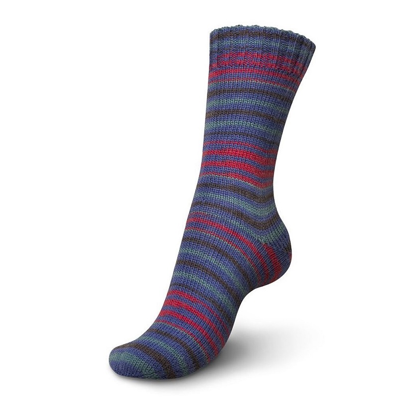 Regia 4-Ply Buzzy Stripes Color 4555