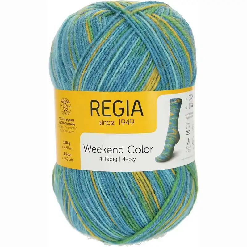 Regia 4-Ply Color 1234 wasserpark color