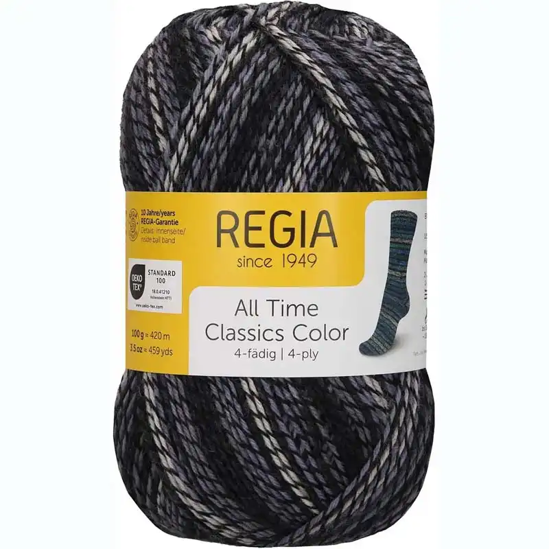Regia 4-Ply Color 4133 Rainy Day