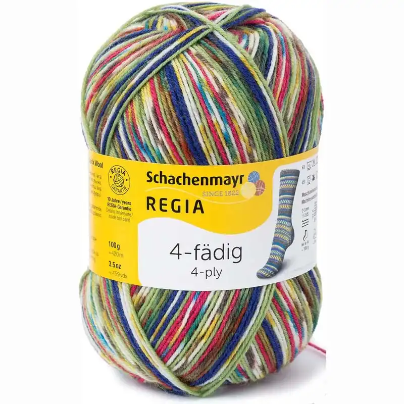 Regia 4-Ply Color 9386 tropical color