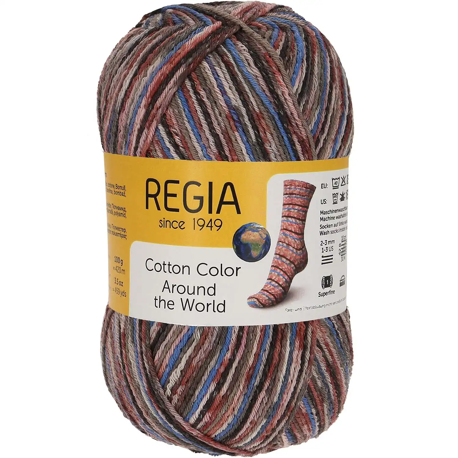 Regia 4-Ply Cotton Color 02410 Paříž