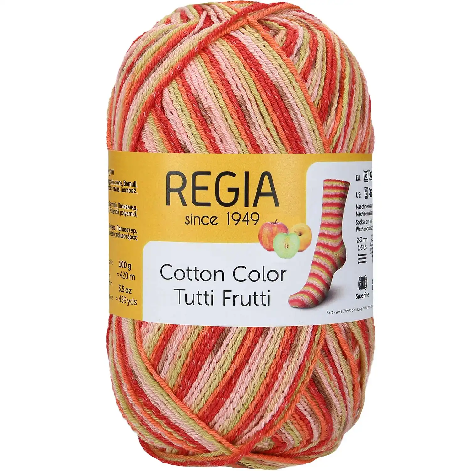 Regia 4-Ply Cotton Color 02426 Jablko