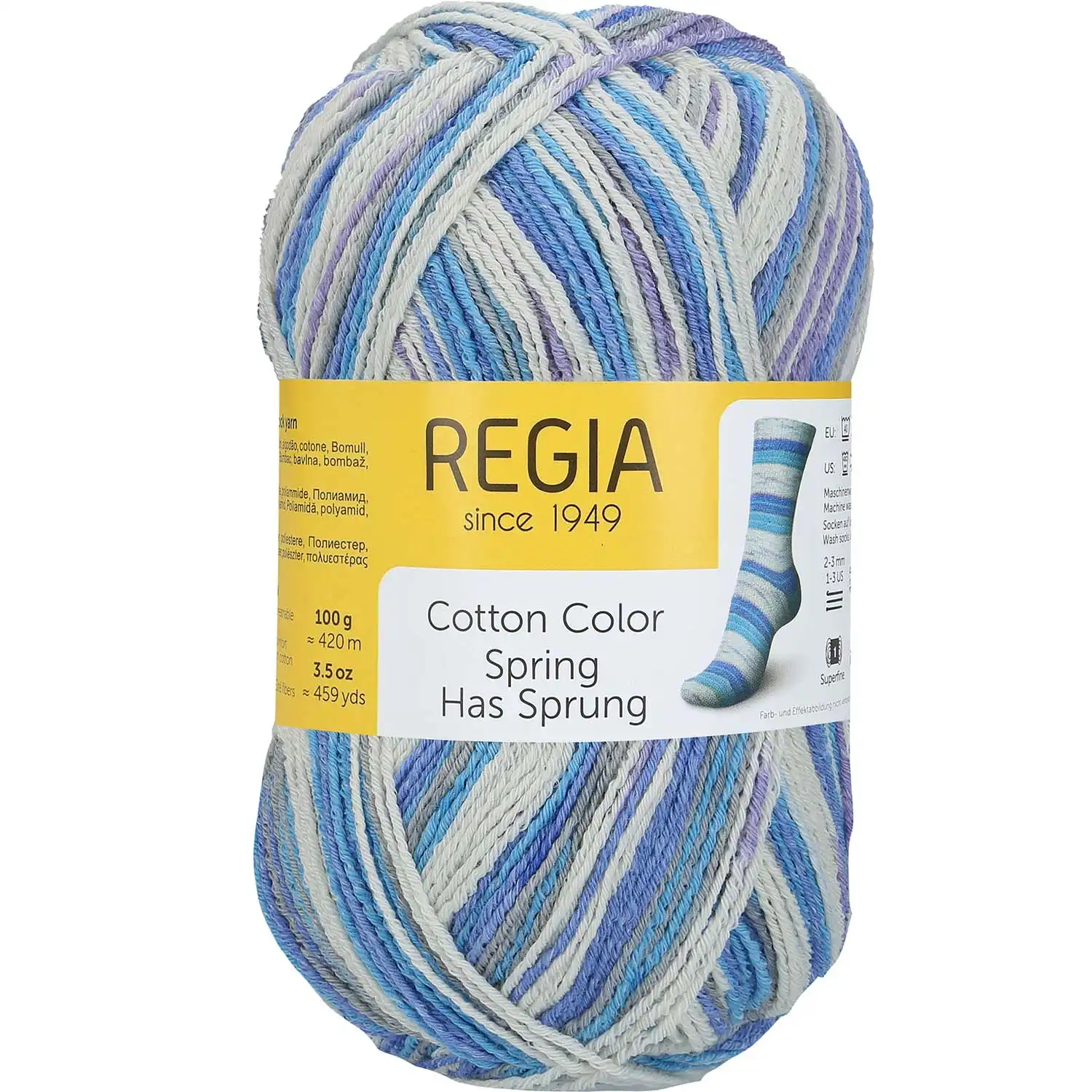 Regia 4-Ply Cotton Color 02467 Zimní