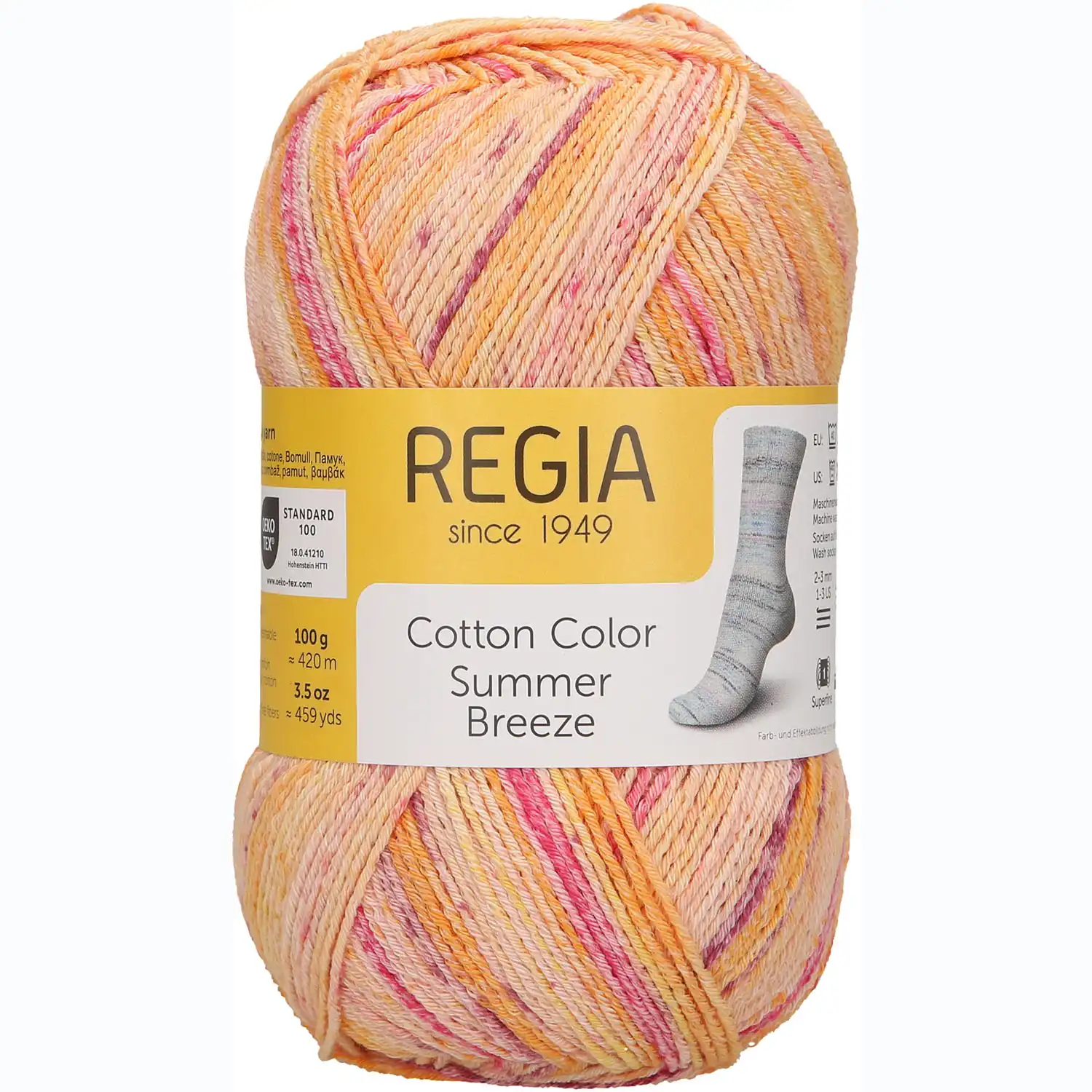 Regia 4-Ply Cotton Color 2474 Sun kiss