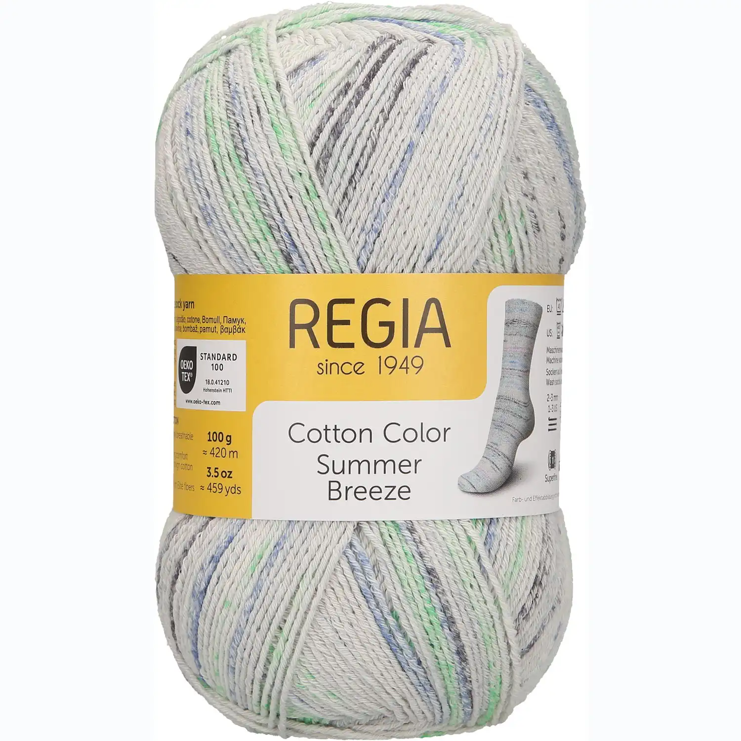 Regia 4-Ply Cotton Color 2478 Sandy Walks