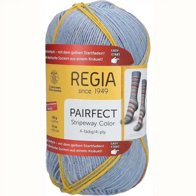 Regia 4-Ply Pairfect 02297 jeans-sky color