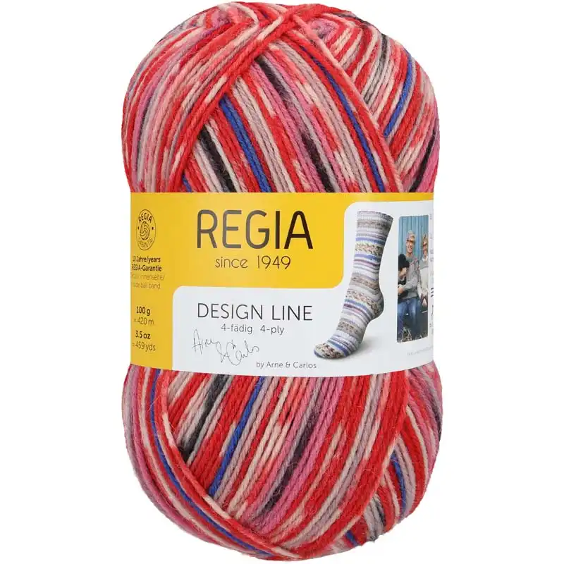 Regia 4-Ply Pairfect Design Line Color 3885 henningsvaer