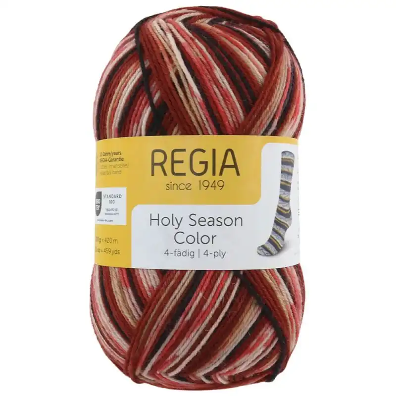 Regia 4-Ply Regia Holy Season ginger bread Color 07716