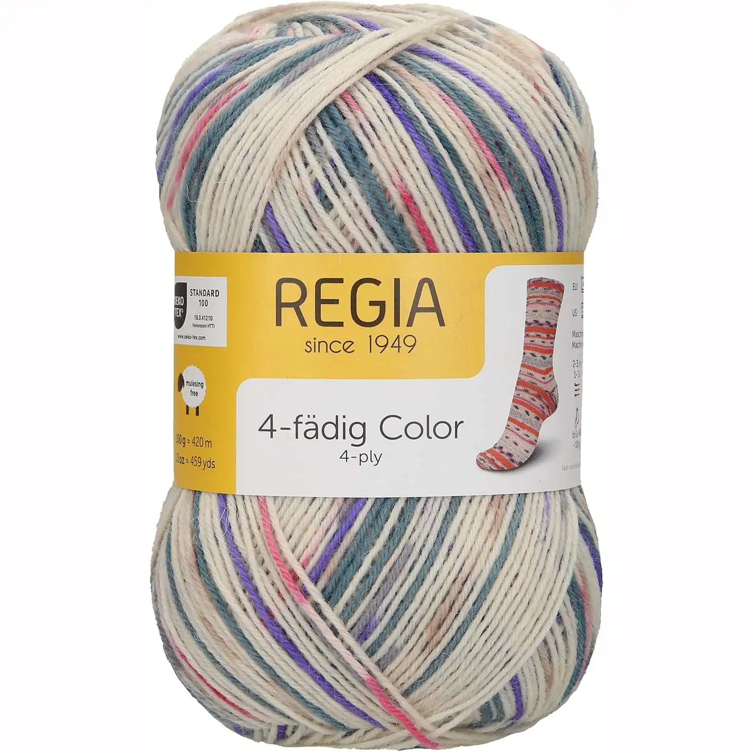 Regia 4-Ply Soft Spots Color Chester 4093