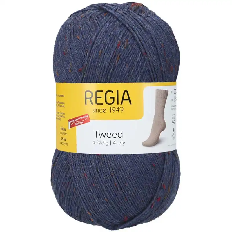 Regia 4-Ply Uni Tweed 52 Jeans