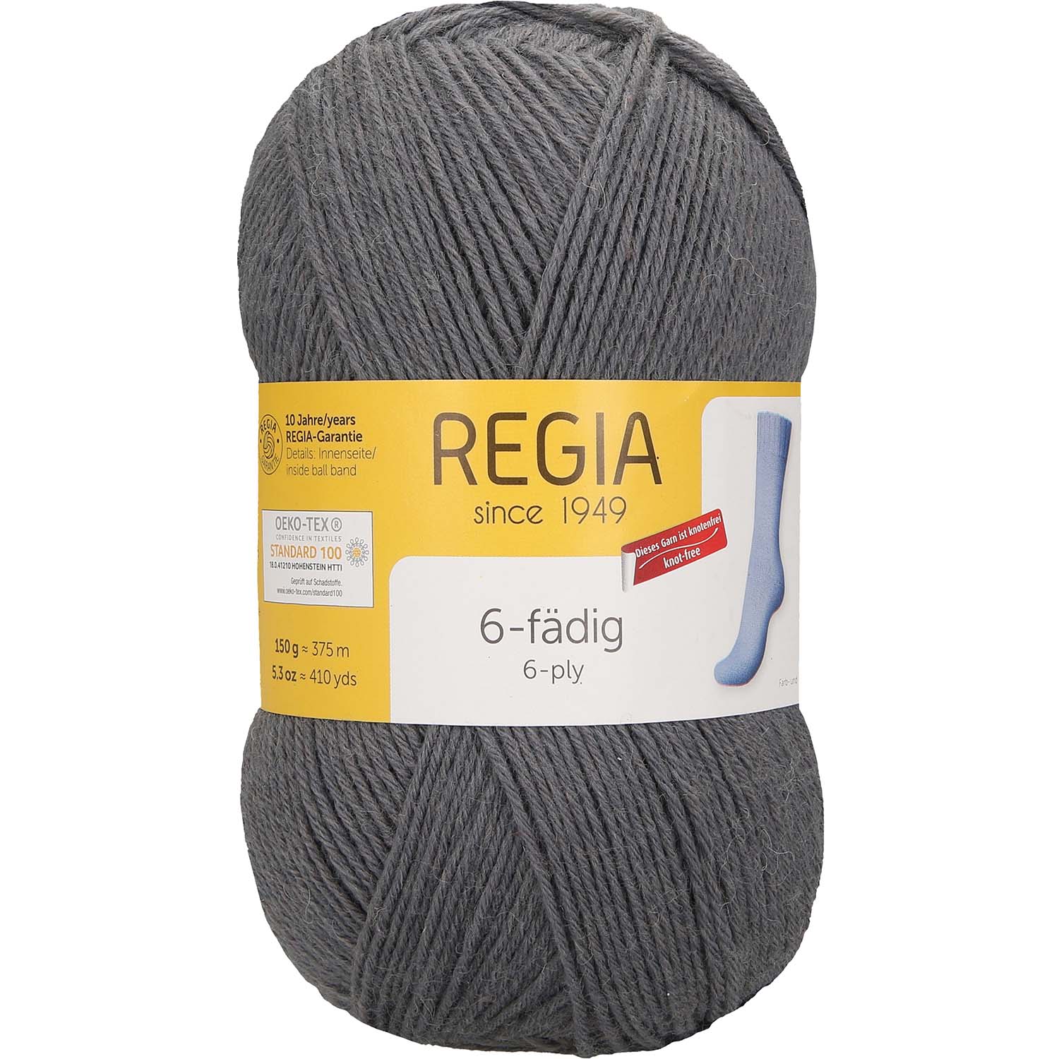 Regia 6-ply 6047 Tmavě šedá