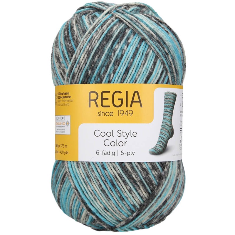 Regia 6-ply Cool Style Color 02933 kaffee