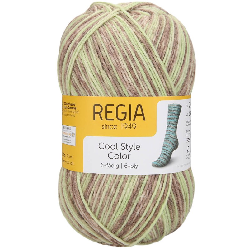 Regia 6-ply Cool Style Color 02935 gruen