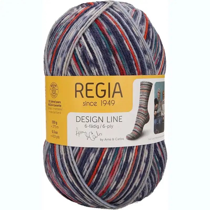 Regia 6-ply Design Line 04010 moskenes color